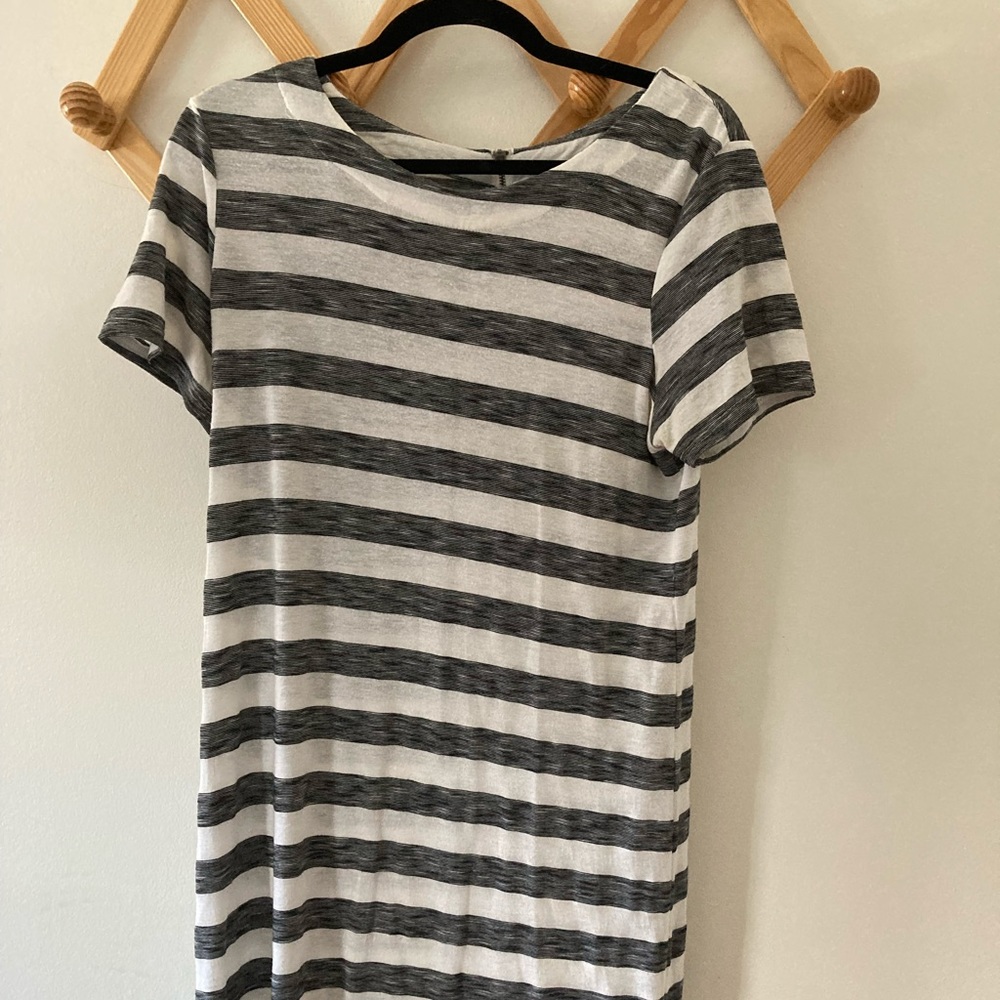 Missing striped dress, size small
